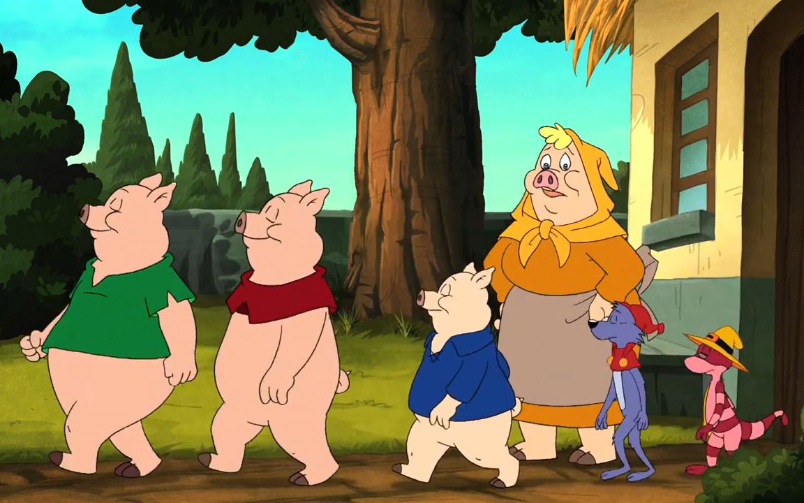 新格林童话 | 三只小猪(英语版生肉)