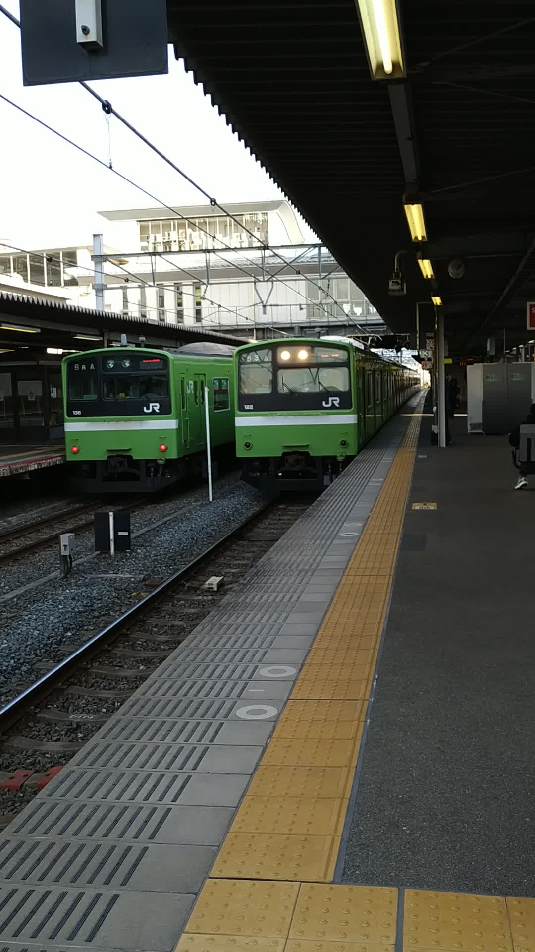 2018年12月25日jr西日本大阪东线首班试运行列车