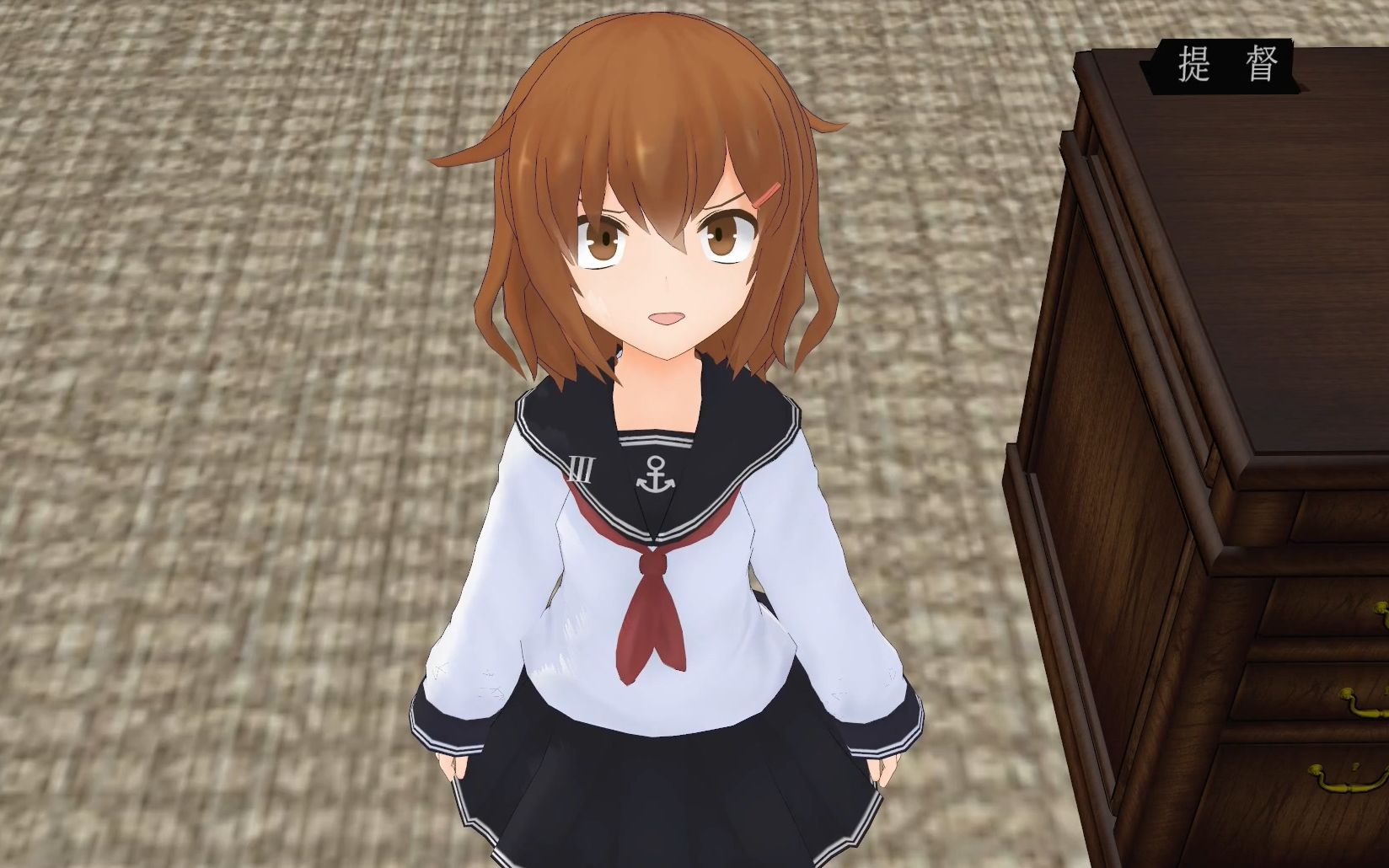 mmd舰c被雷妈妈打耳光的动画