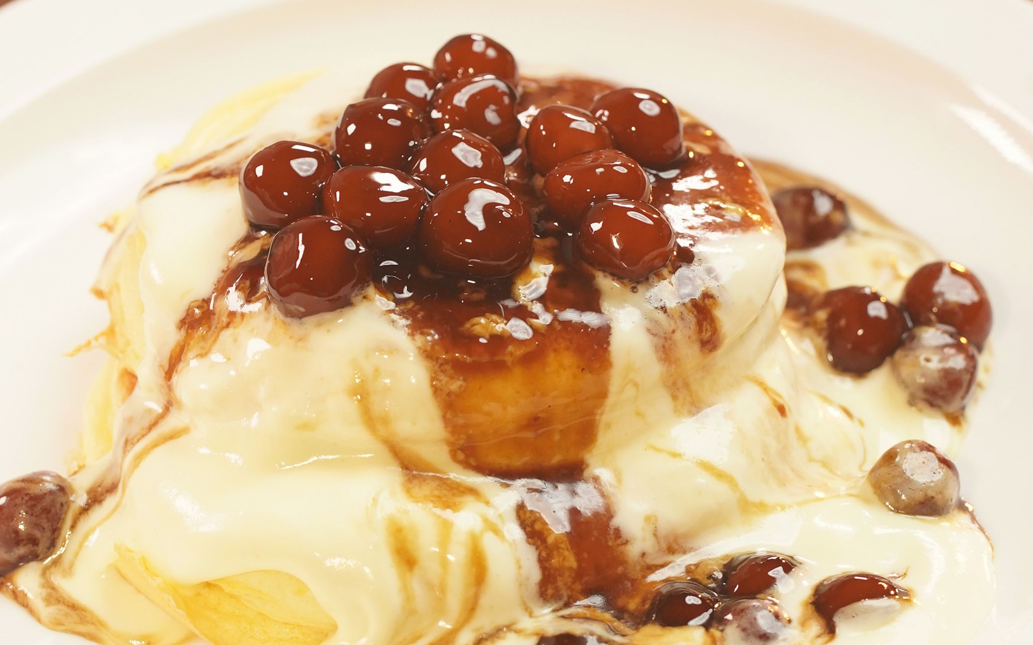 家里只剩2个鸡蛋了,做成爆浆的舒芙蕾