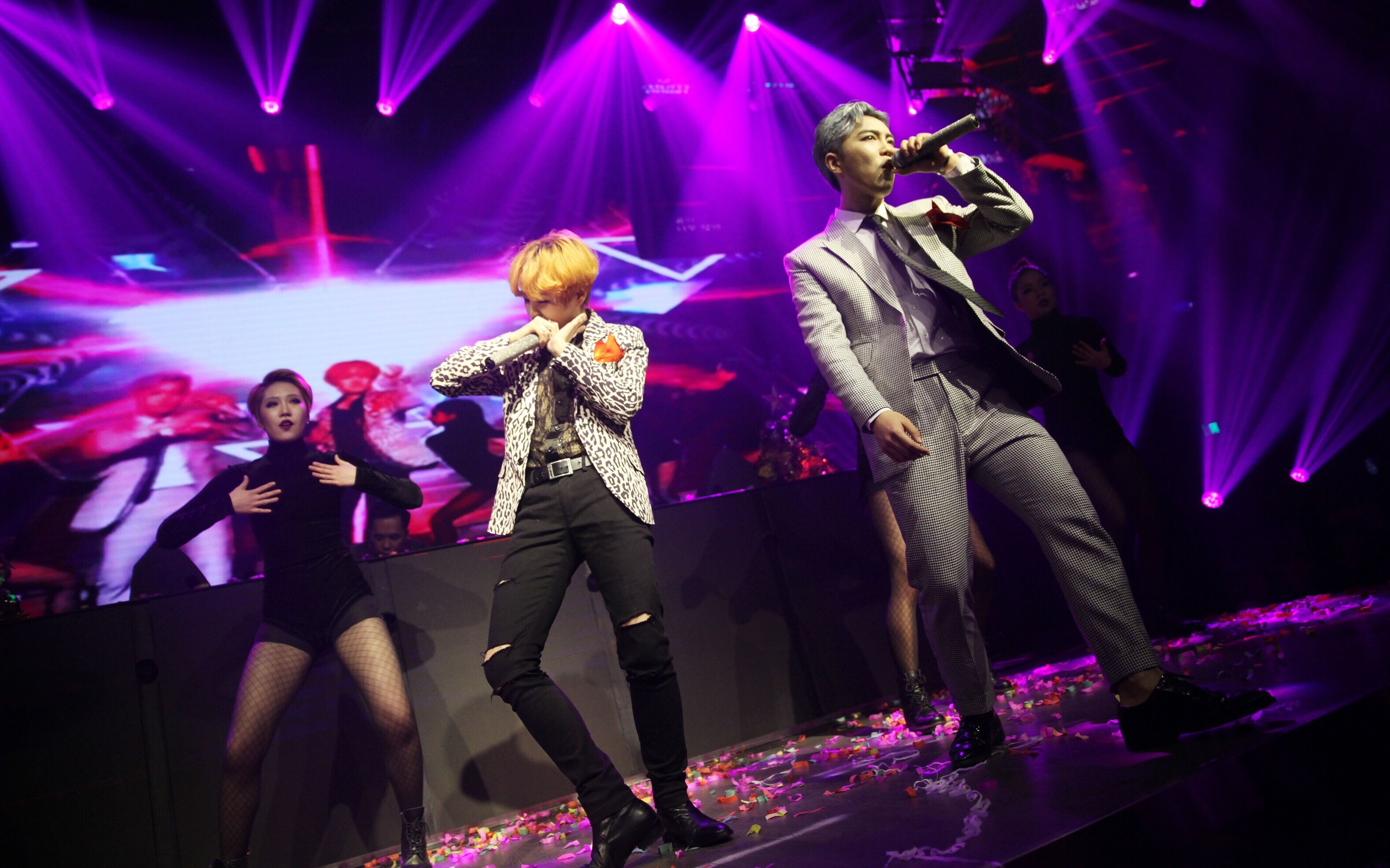 【夜莺军团】现场版bigbang tg小分队--zutter high high dance cover