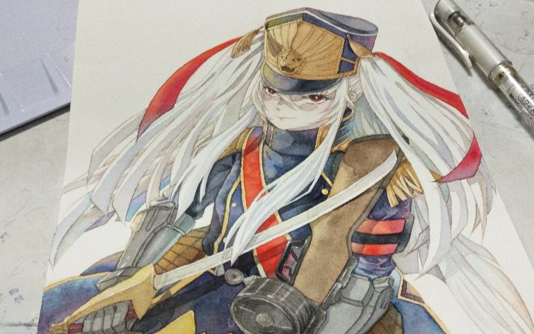 【水彩手绘】【成长史】从第一张水彩到现在的成长黑历史