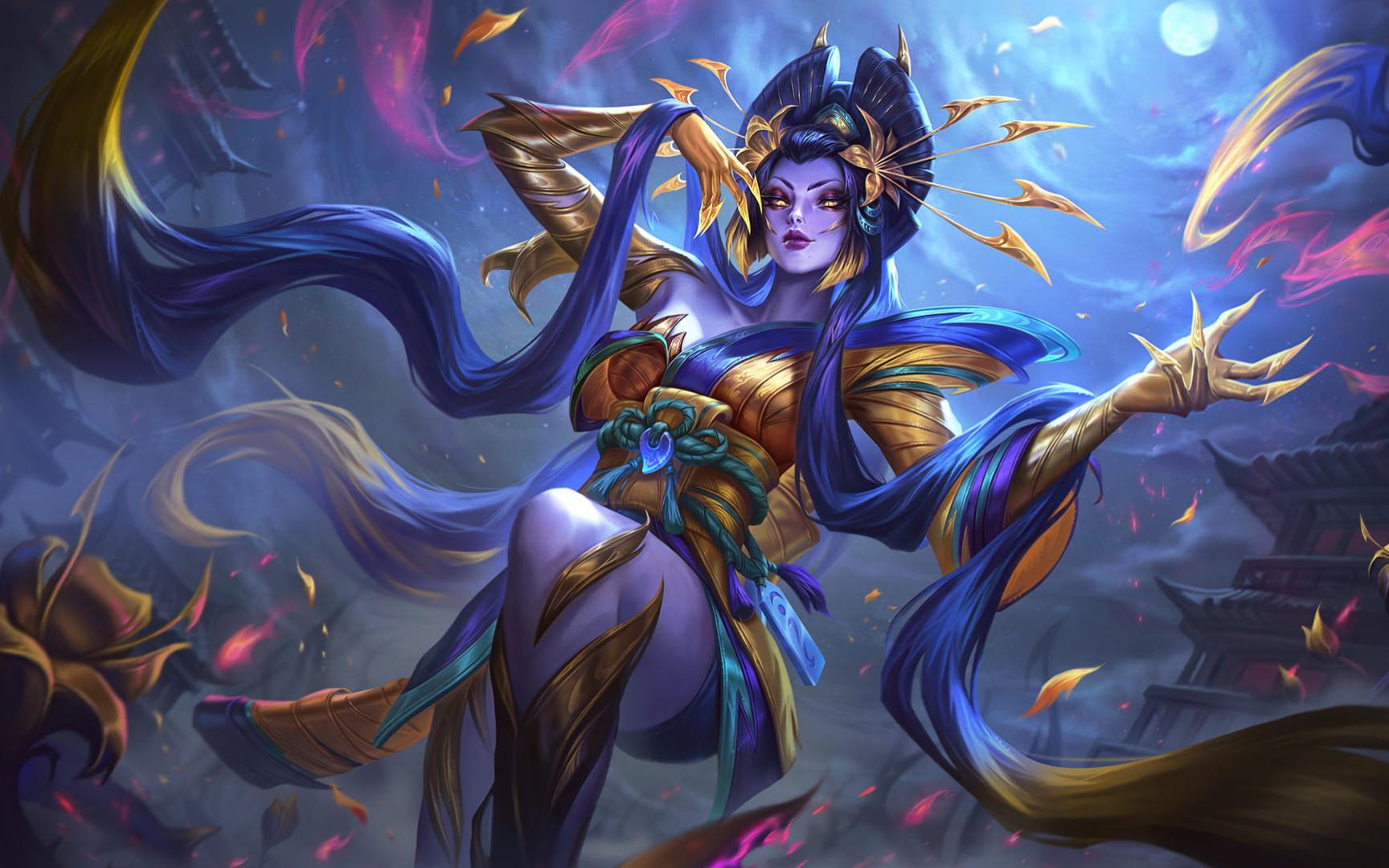 腥红之月 婕拉 鎏金