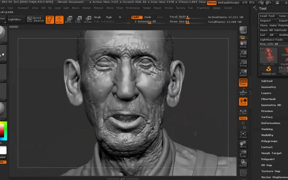 ZBrush角色雕刻大师课程哔哩哔哩bilibili