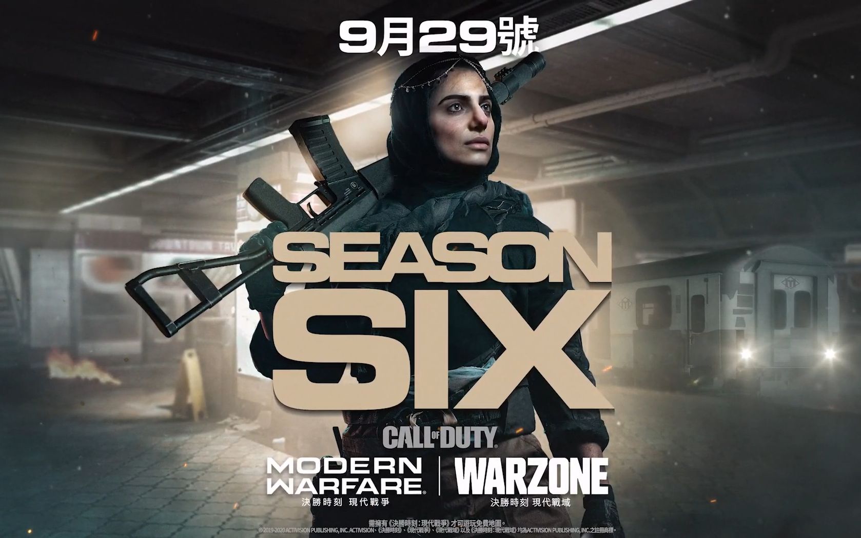 官方中文法拉尼古莱回归使命召唤16现代战争战区第六赛季官方宣传片