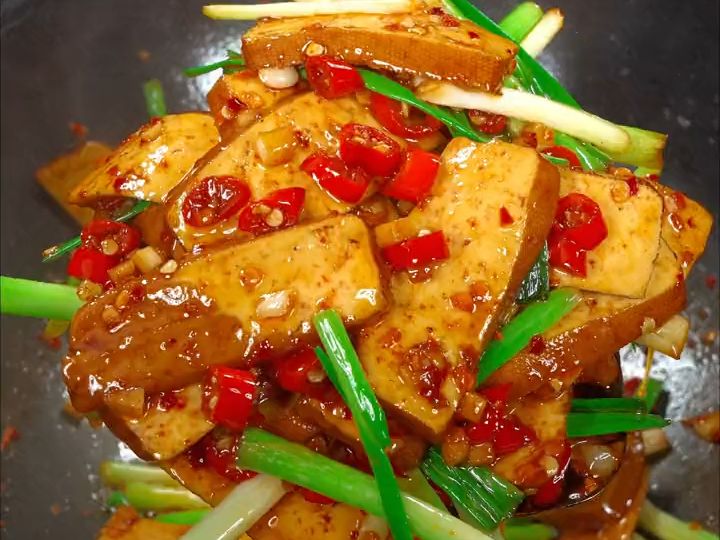 我家一周吃八次的攸县香干,豆香浓郁,嫩滑新鲜