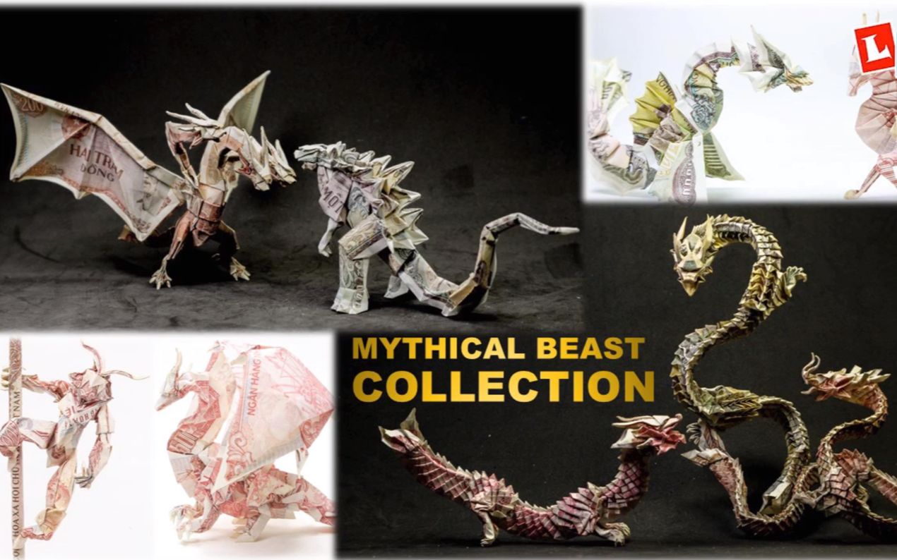 【折纸搬运】LQD  神话野兽系列  MYTHICAL BEAST COLLECTION哔哩哔哩bilibili