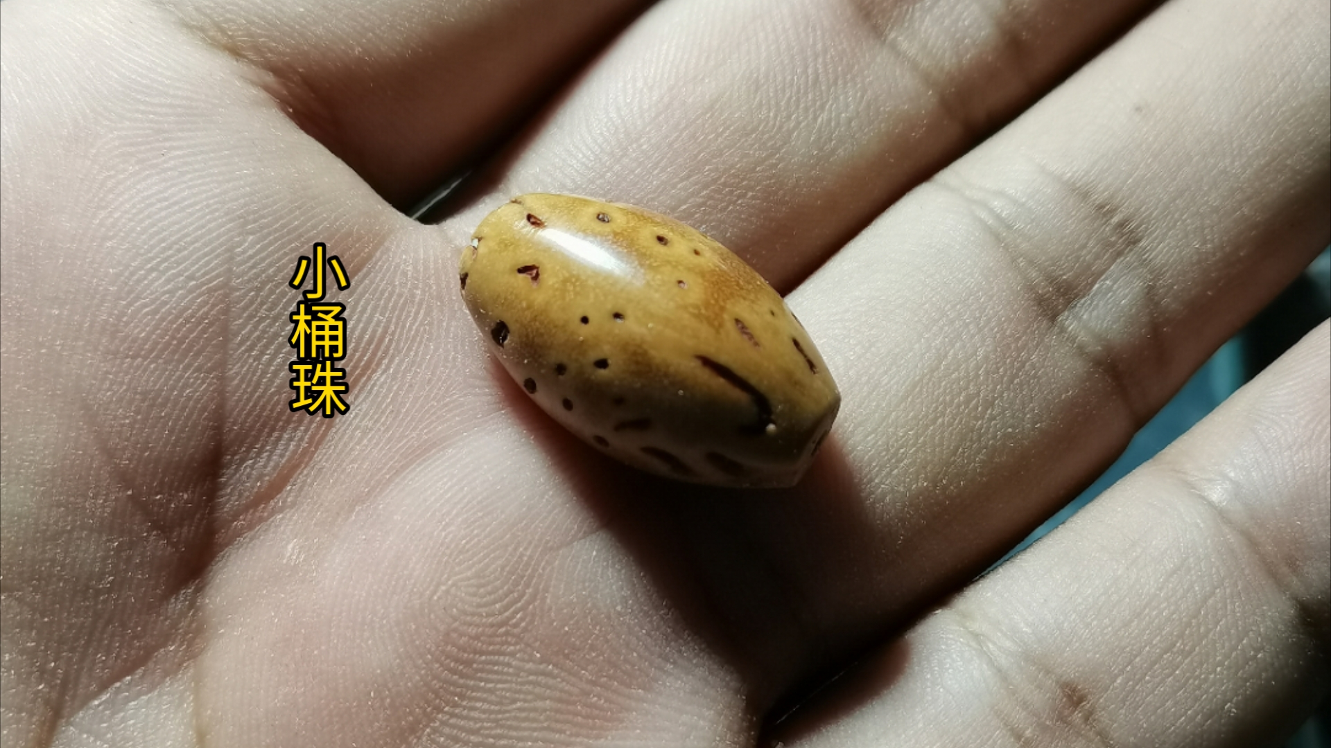 核雕小桶珠桃核雕刻