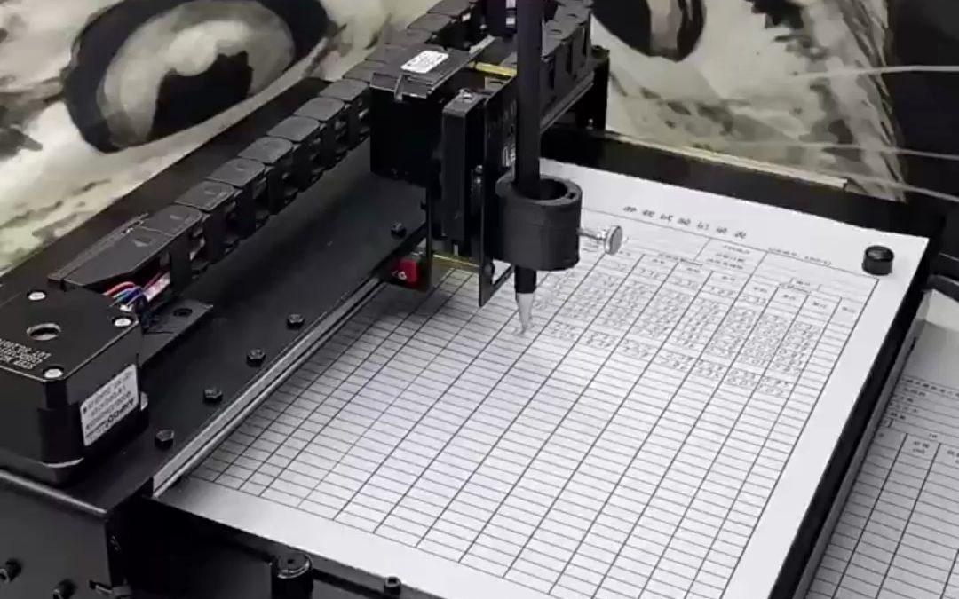 代人抄书替抄写 抄写笔记 自动换纸写字机器人