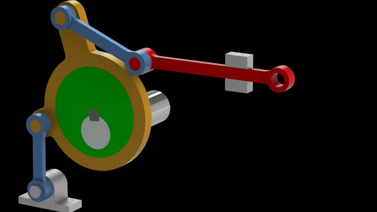 往复机构41气门运动偏心装置