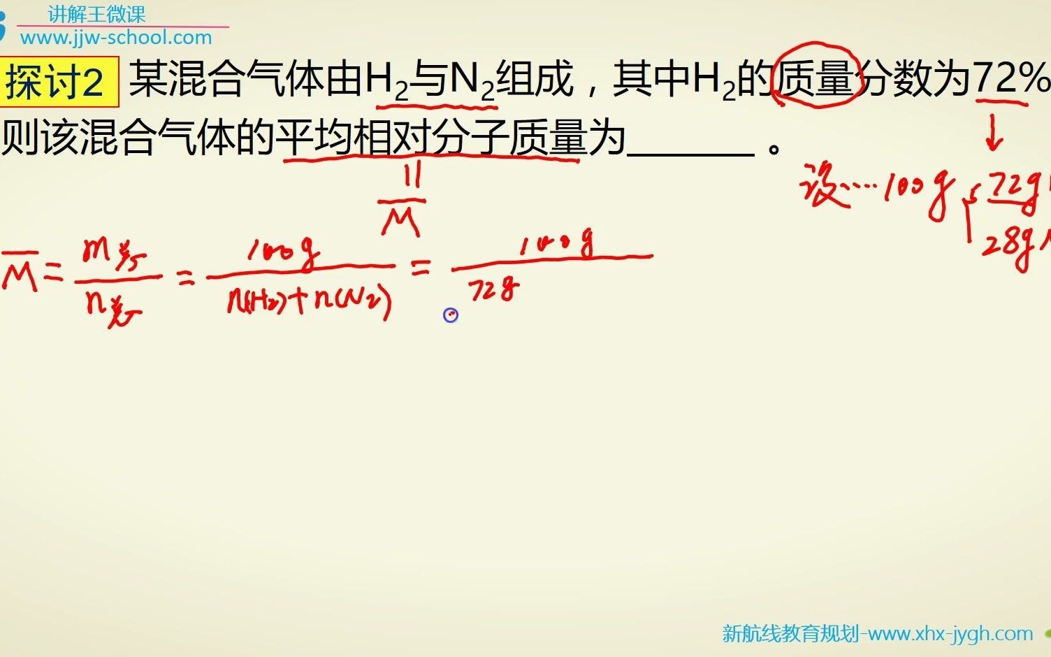 平均摩尔质量及其应用哔哩哔哩bilibili