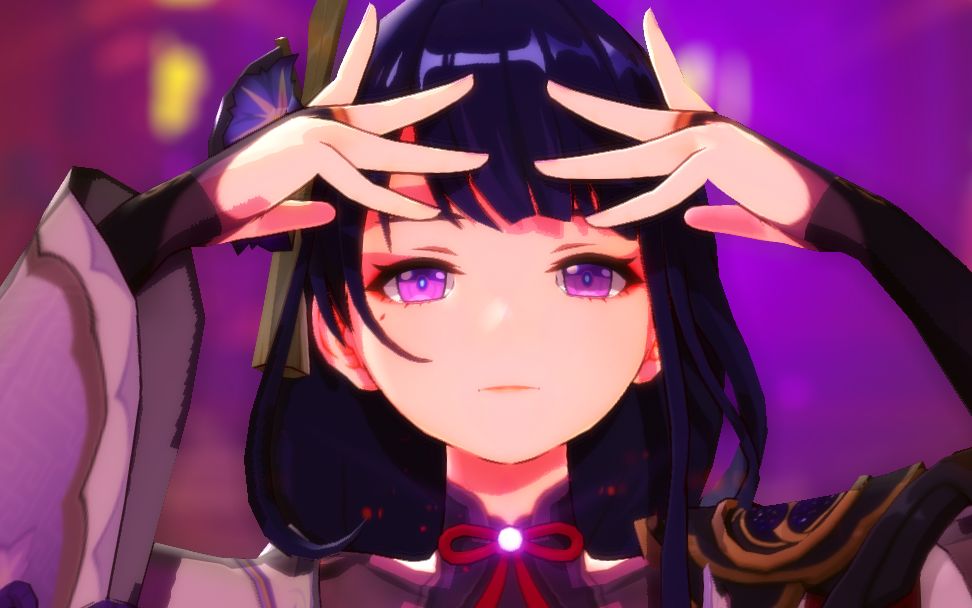 mmd原神雷电将军我的女神