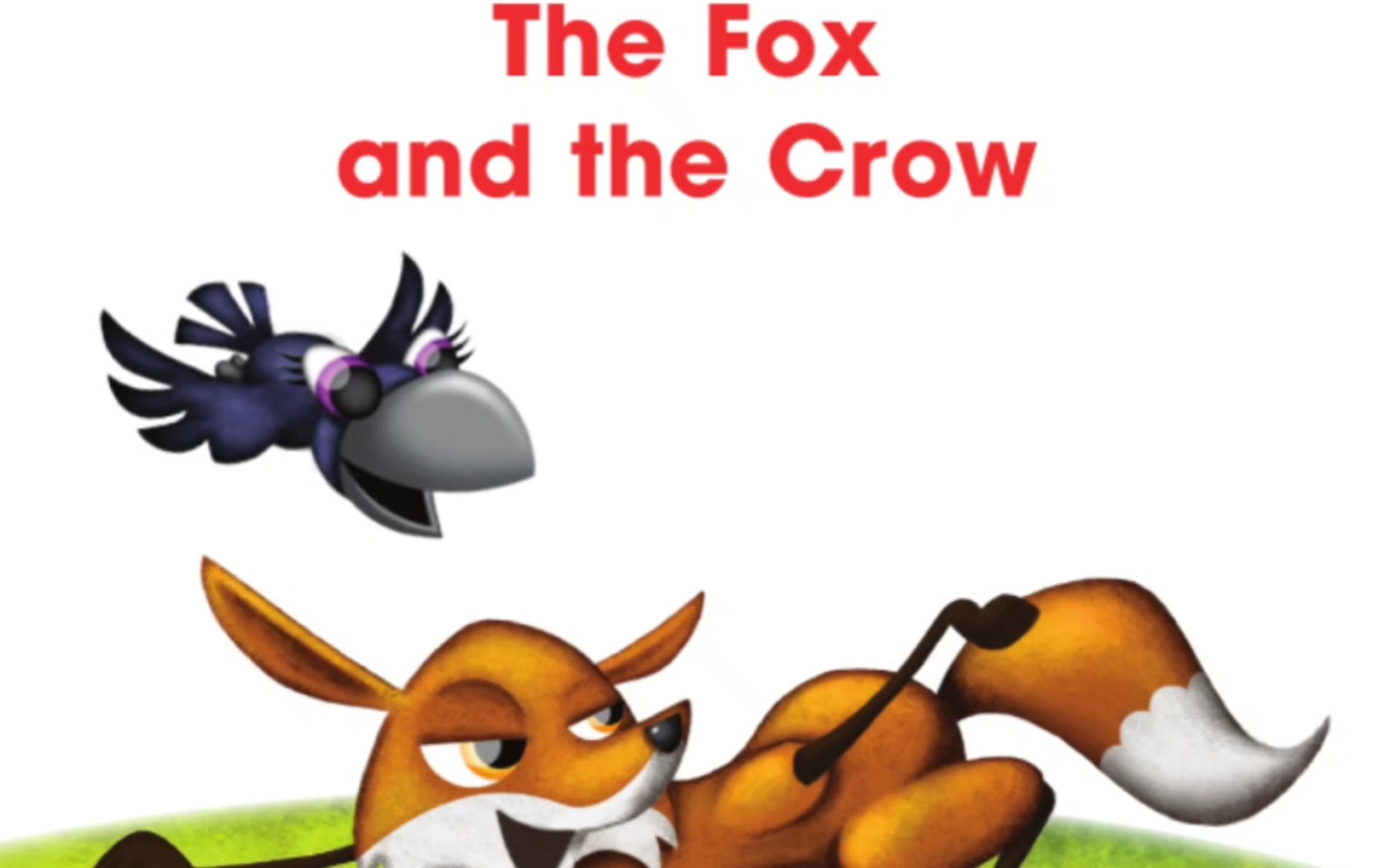 [图]The fox and crow(狐狸和乌鸦)、蓝思0L-100L、英文故事、1分钟故事