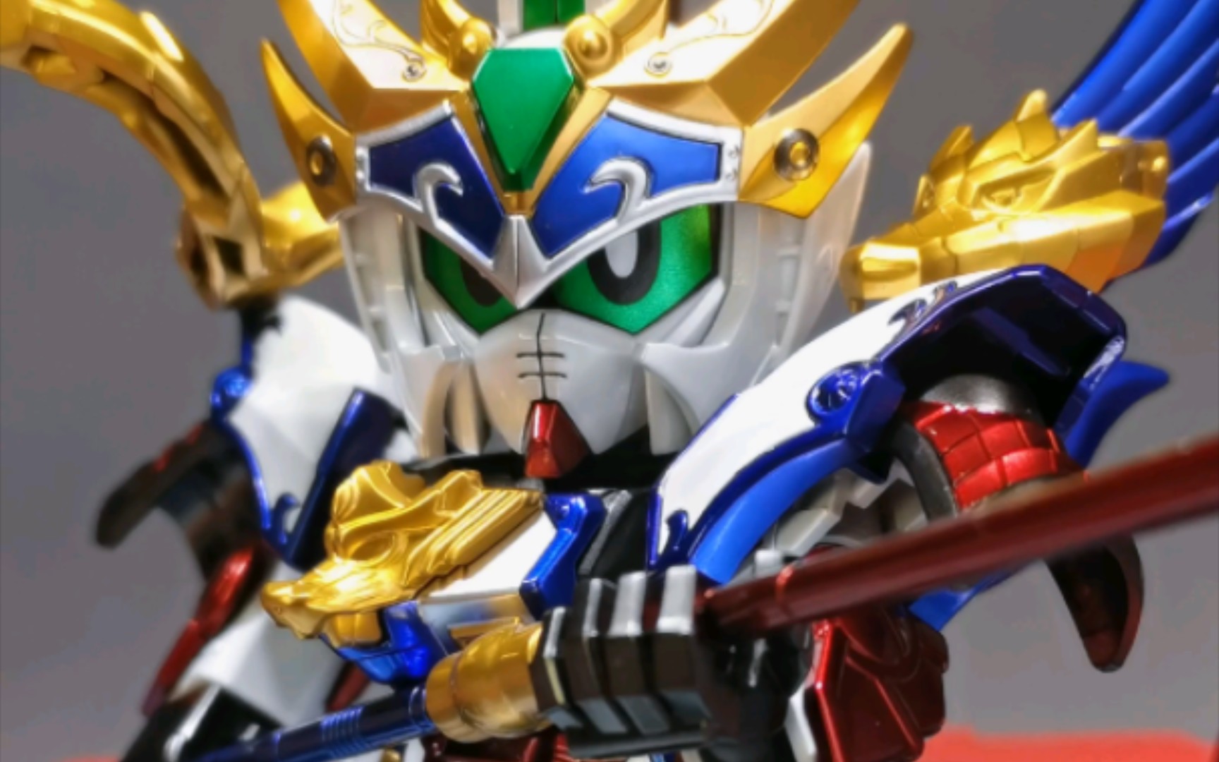 【代工成品分享】sd三国传 赵云飞影闪 珠光伪电镀配色