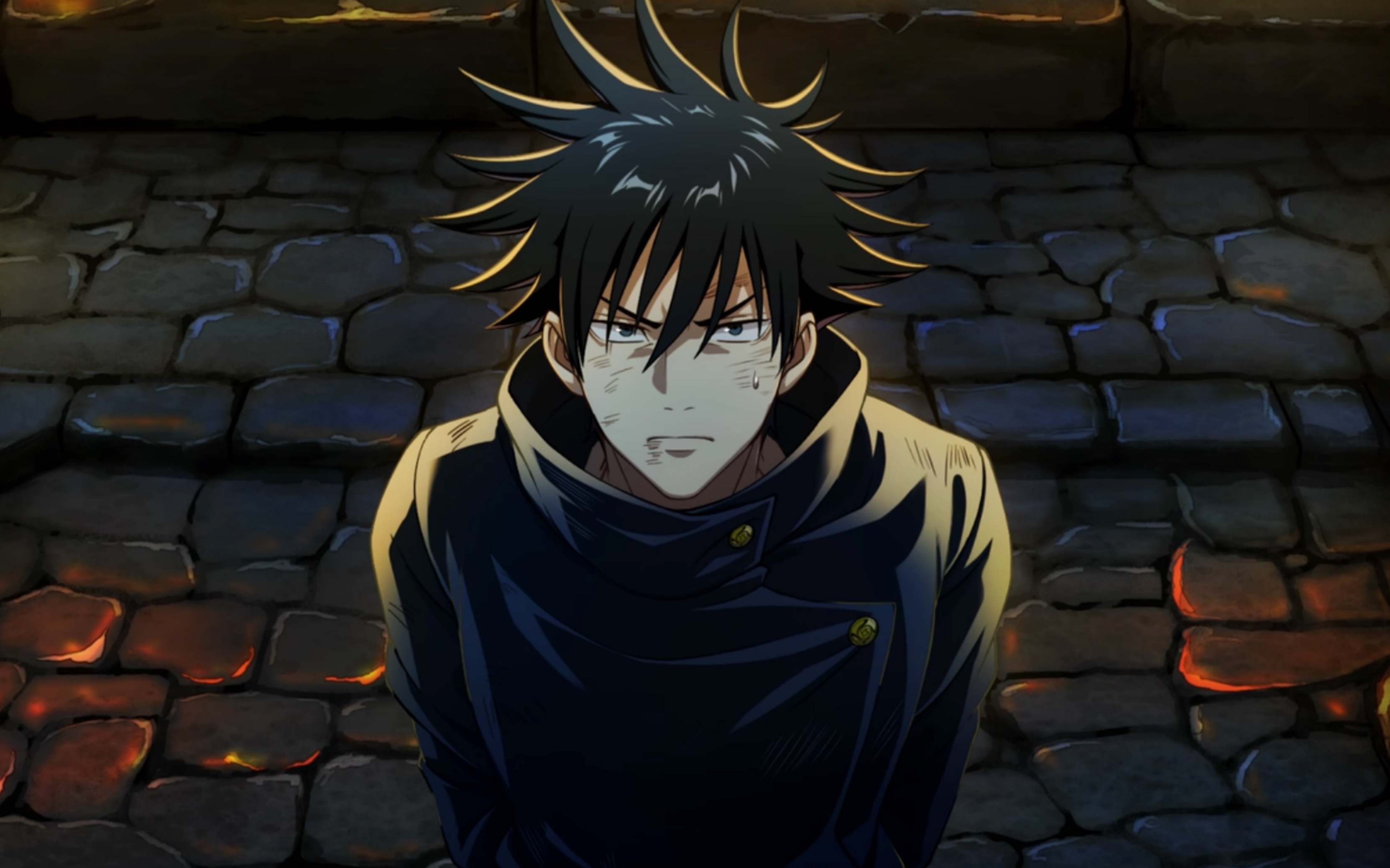 随手录的 咒术回战手游伏黑惠活动高难度三头蛇咒灵打法 钉姐真帅啊