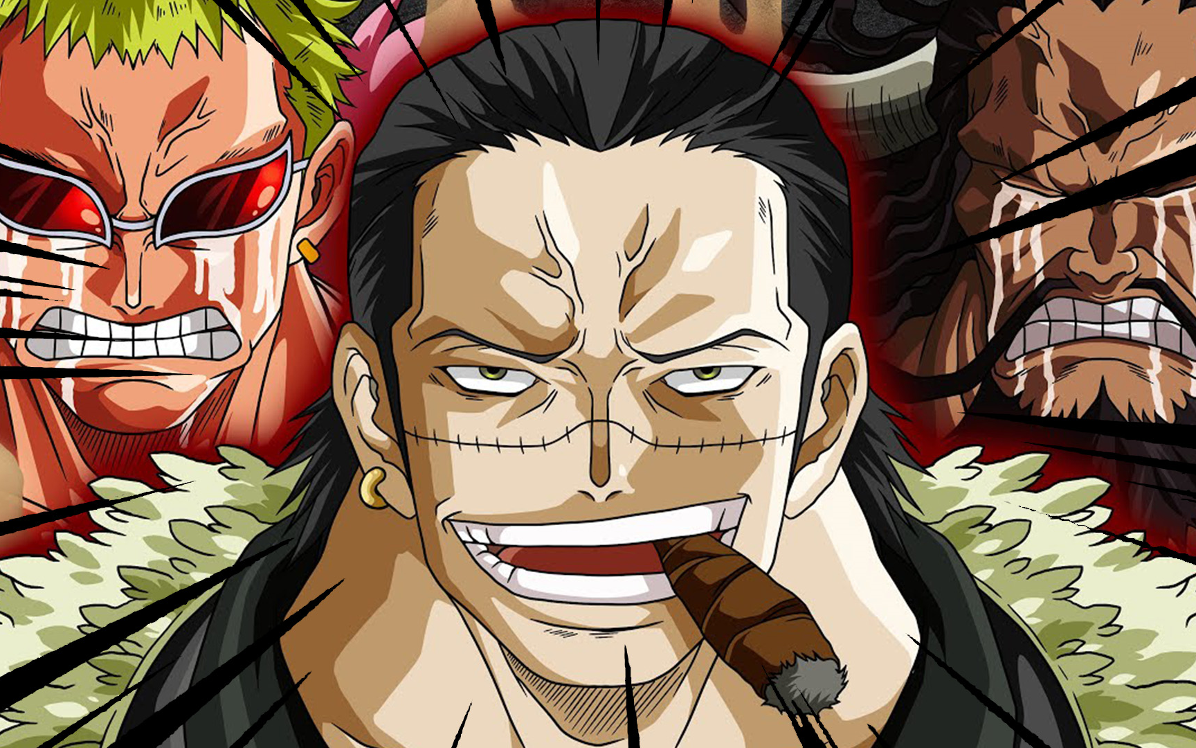 海贼王:老沙与多少将皇级人物五五开?老沙五五开的传说一览!