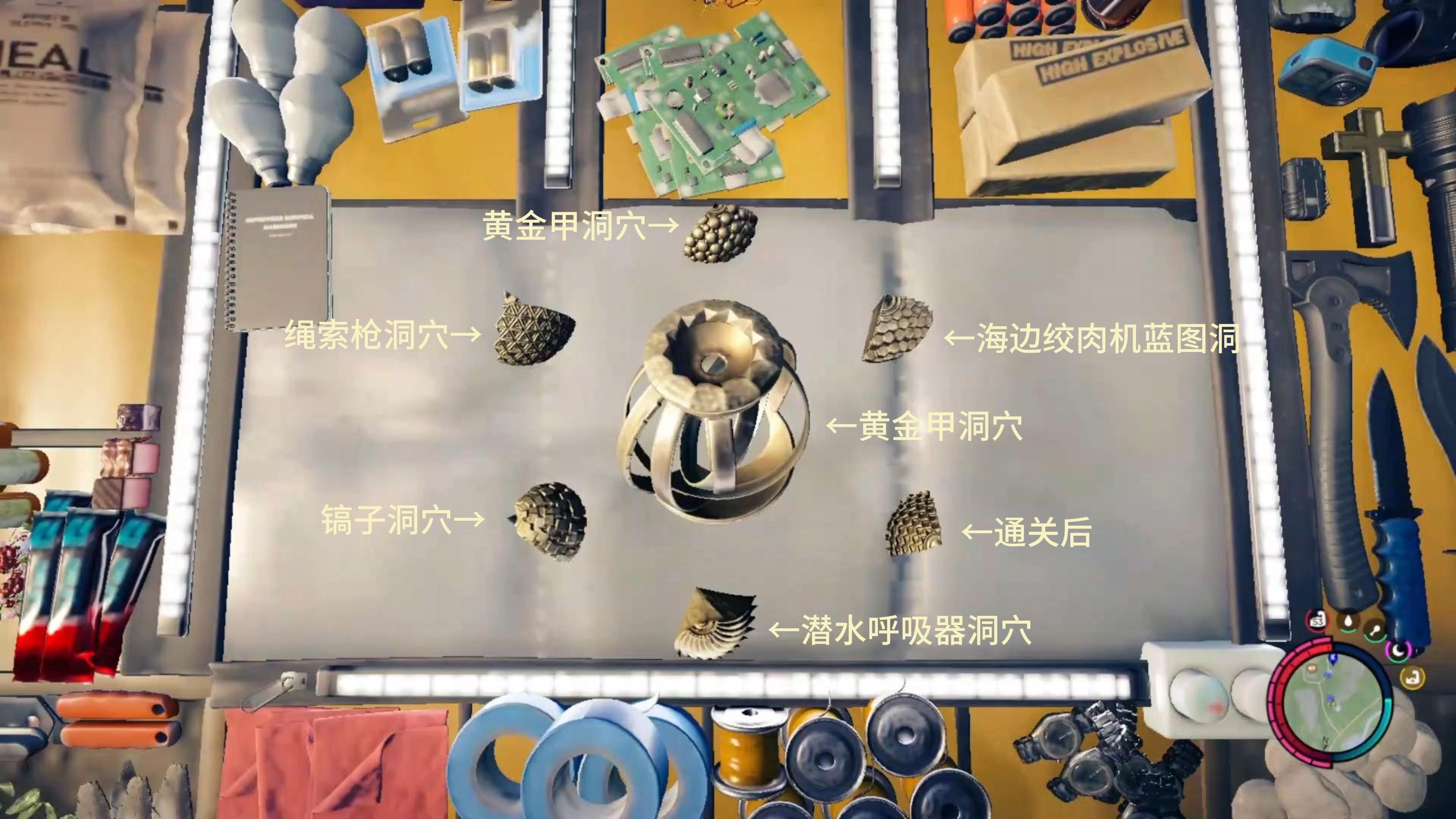 《森林之子》7个神器碎片位置说明