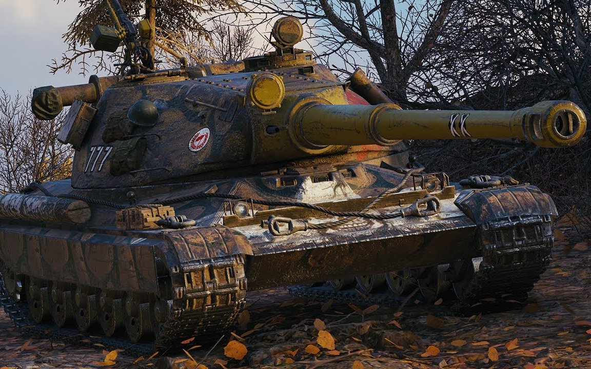 坦克世界 60tp - 5杀 1.08万伤害 [钢铁长城]