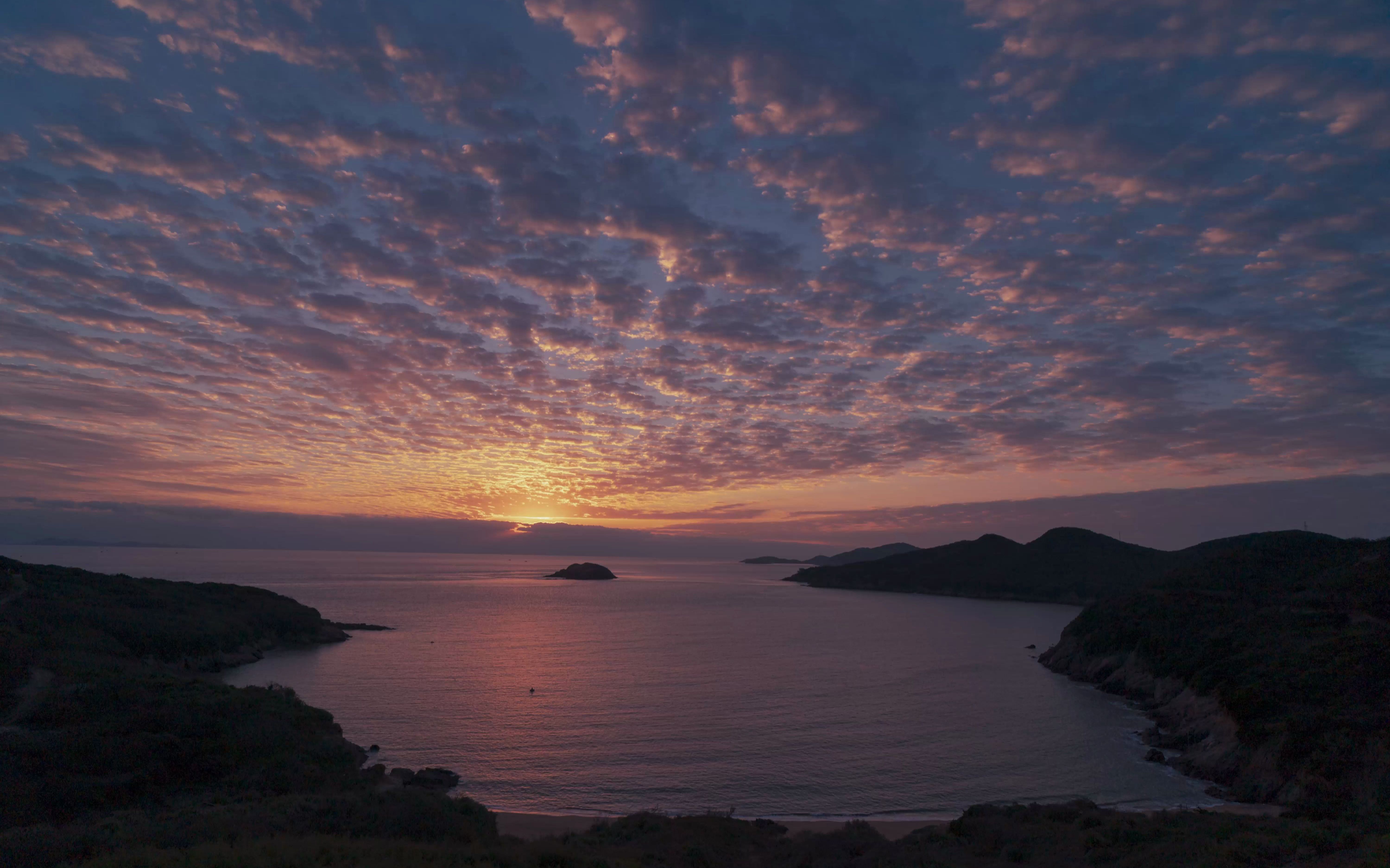 第一缕曙光2022嵊泗日出