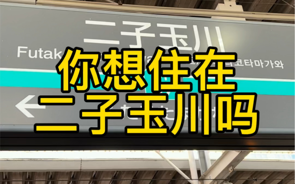 给大家介绍一下东京世田谷区二子玉川哔哩哔哩bilibili