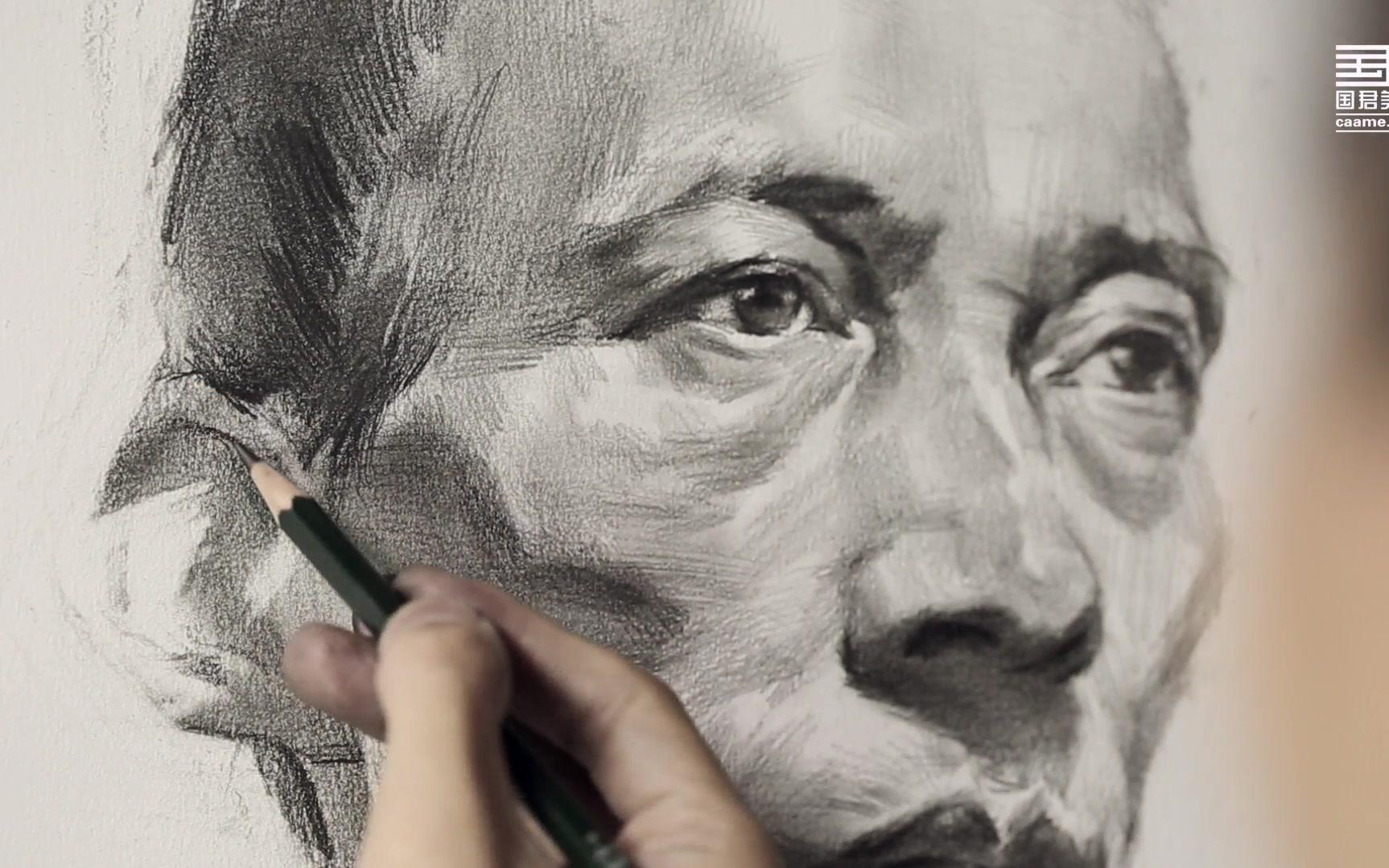 国君美术素描头像能提高多少要看你老师的水平有多高