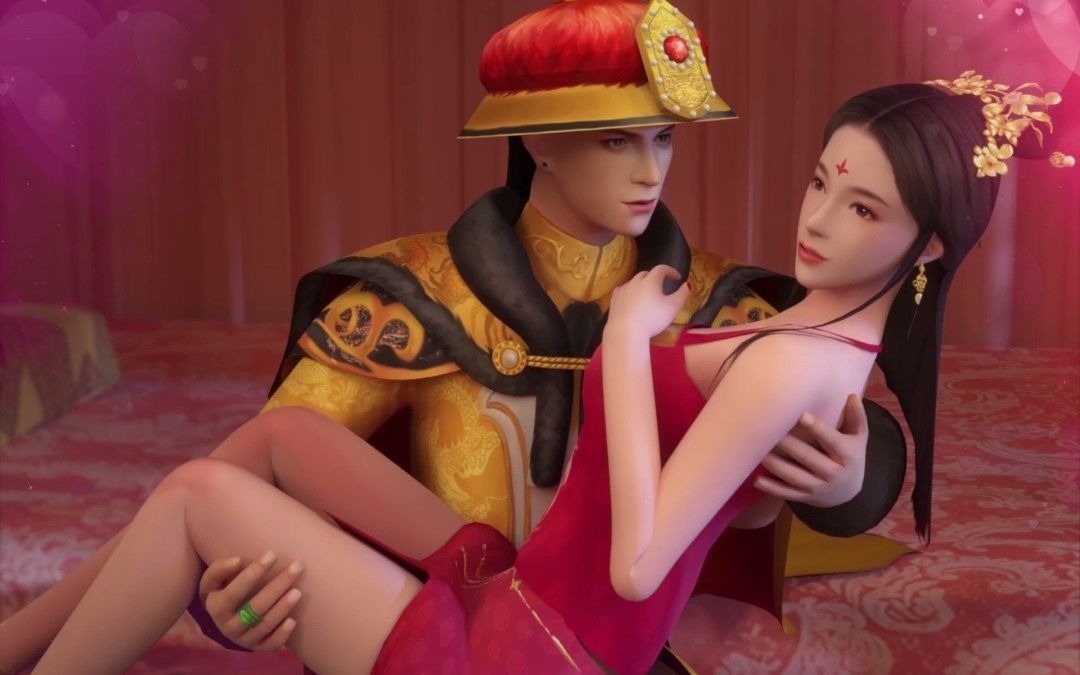 【买量视频】叫我万岁爷《捆绑妃子》-三维买量游戏动画广告