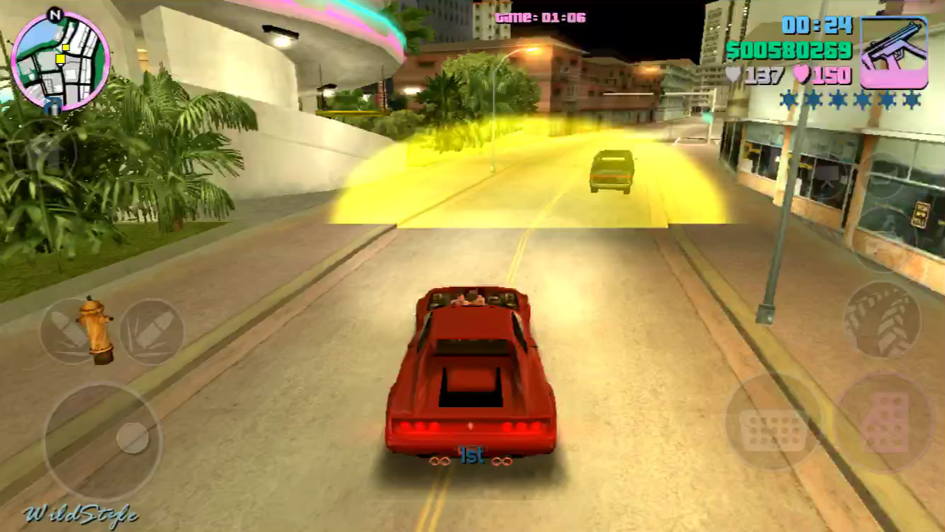 iosgta罪恶都市汽车展示厅第4赛道只有我自己赛跑