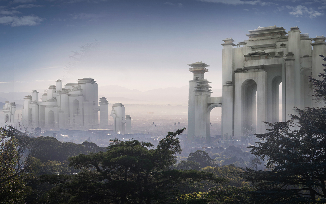 【zbrush建模】仙侠场景模型雕刻,基础建筑模型教学