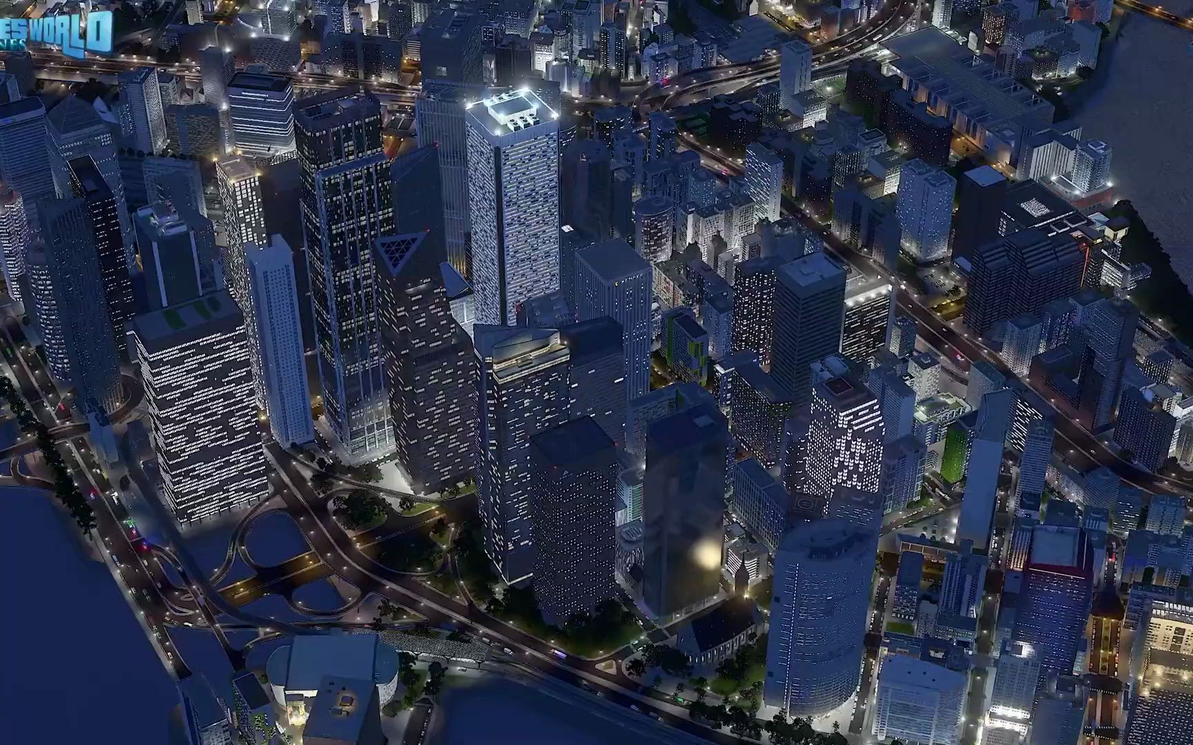 在天际线中打造真实城市仿真造景第二期