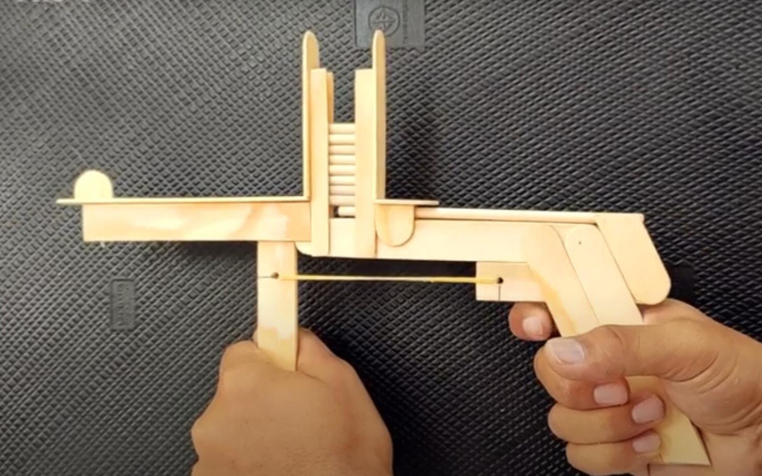 cách làm súng b61ng que kem (  make a popsicle stick gun )