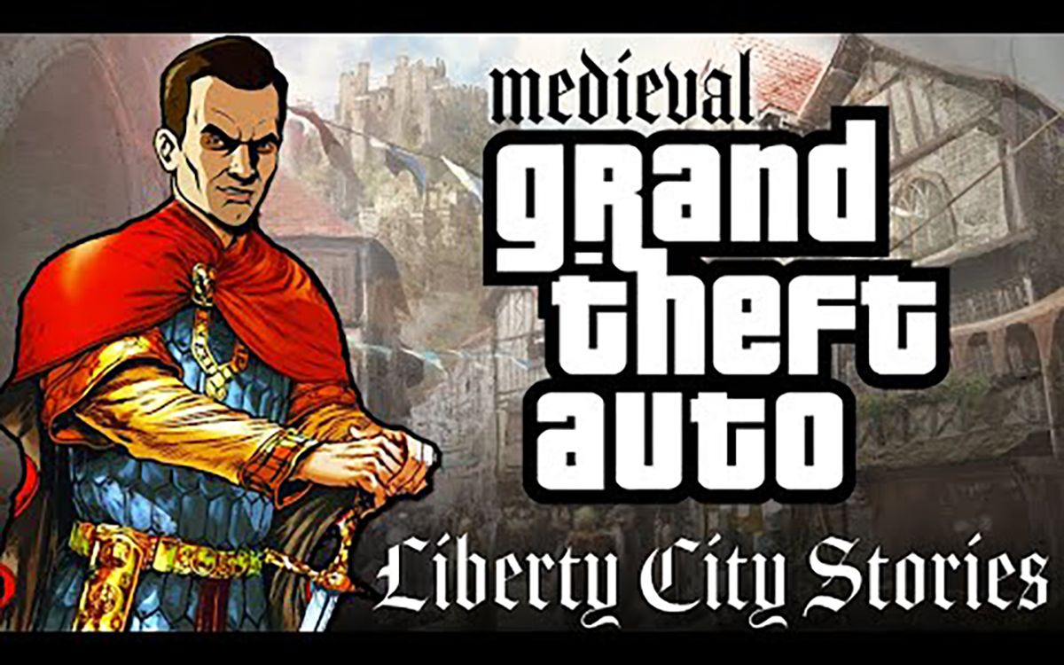 [图]中世纪曲风版“侠盗猎车手:自由城故事/GTA : Liberty City”主题曲