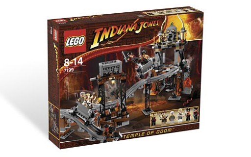 乐高 夺宝奇兵 7199 矿车追逐战 速组评测