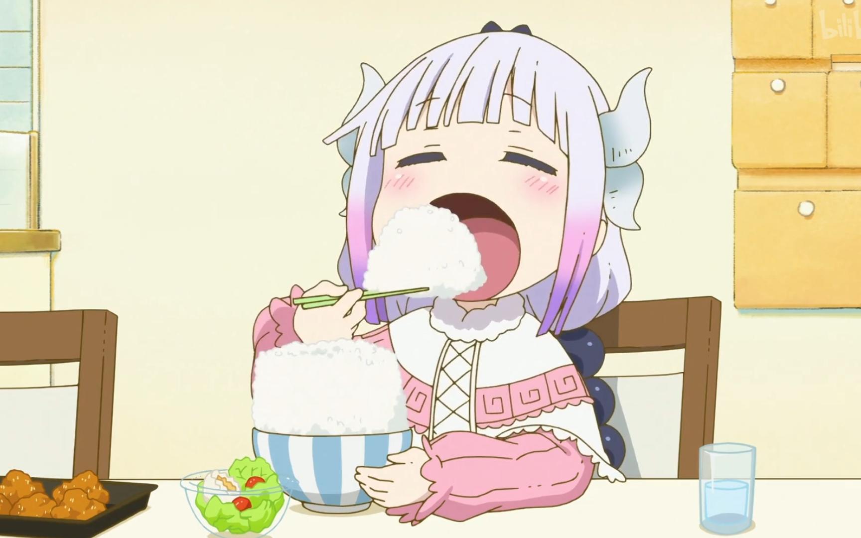 干饭狂魔康娜酱!
