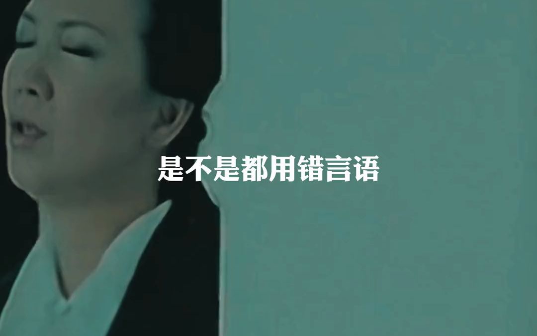 [图]苏芮和潘玮柏演唱的一首经典歌曲《我想更懂你》4分钟完整版，初听以为是爱情故事，再听是母子间的隔阂，为人父母后才明白母亲的