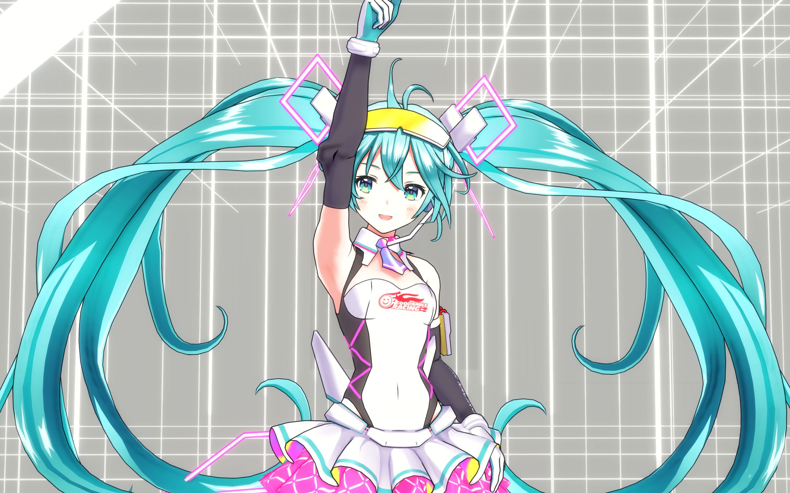 【mmd】赛车初音2021让我们一起舞起来吧!-【action】