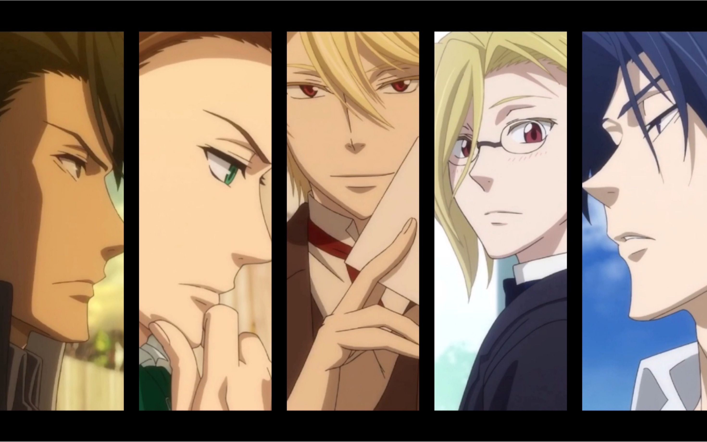 【忧国的莫里亚蒂】疯批美人群像踩点.小教授好美!