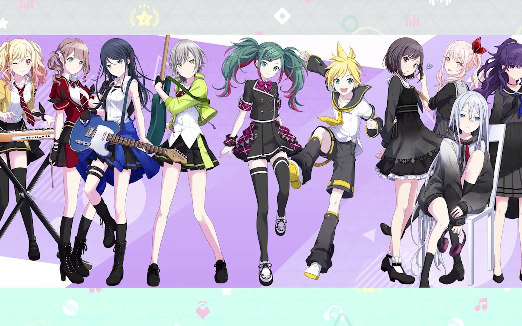 【pjsk/扭曲dna】10人的てらてらバグ