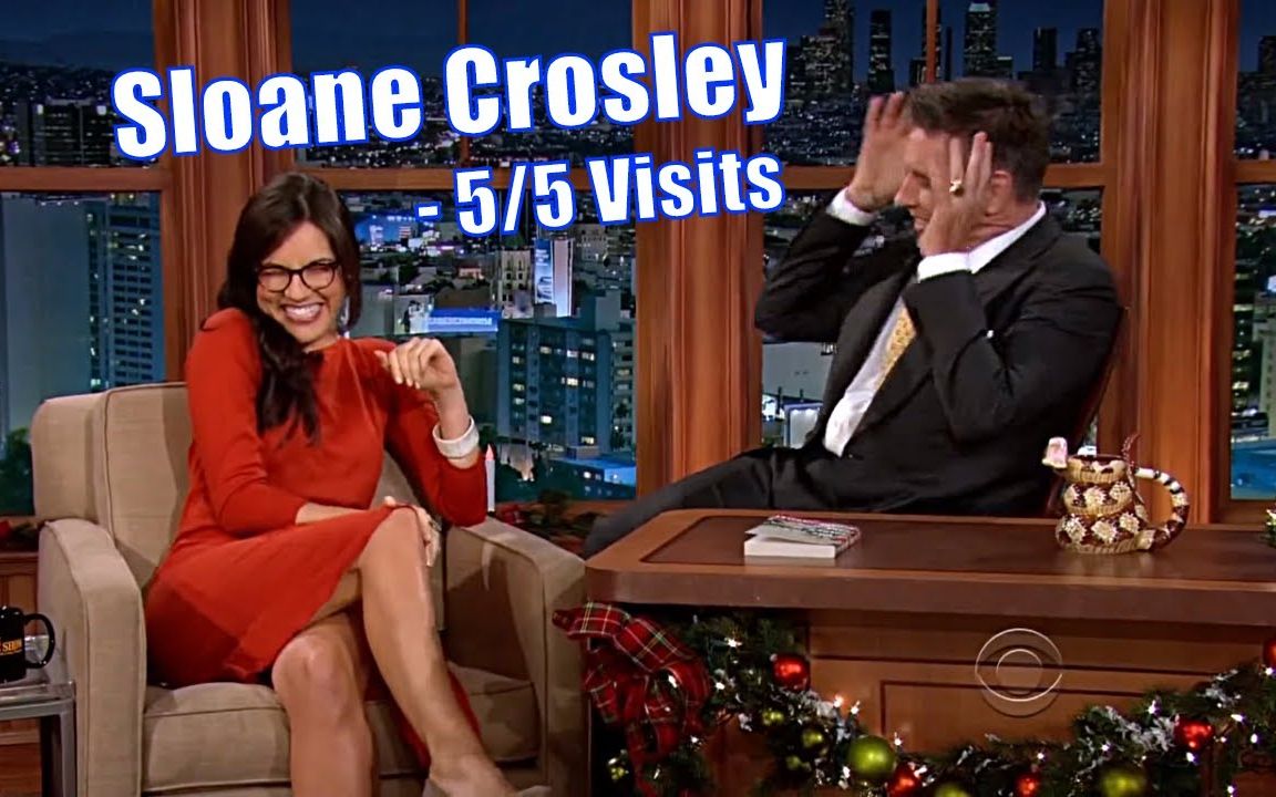 [图]【JLF】Sloane Crosley - Attractive Smart Author In A Red Dress - 5/5 Appearances