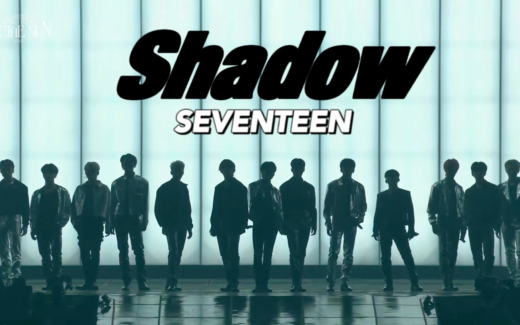 [图]【SEVENTEEN】Shadow自制中字——非主打的神