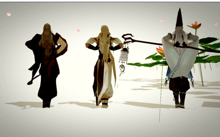 【剑三】卡卢比,令狐伤,源明雅三人萌舞(mmd处女作)_哔哩哔哩_bili