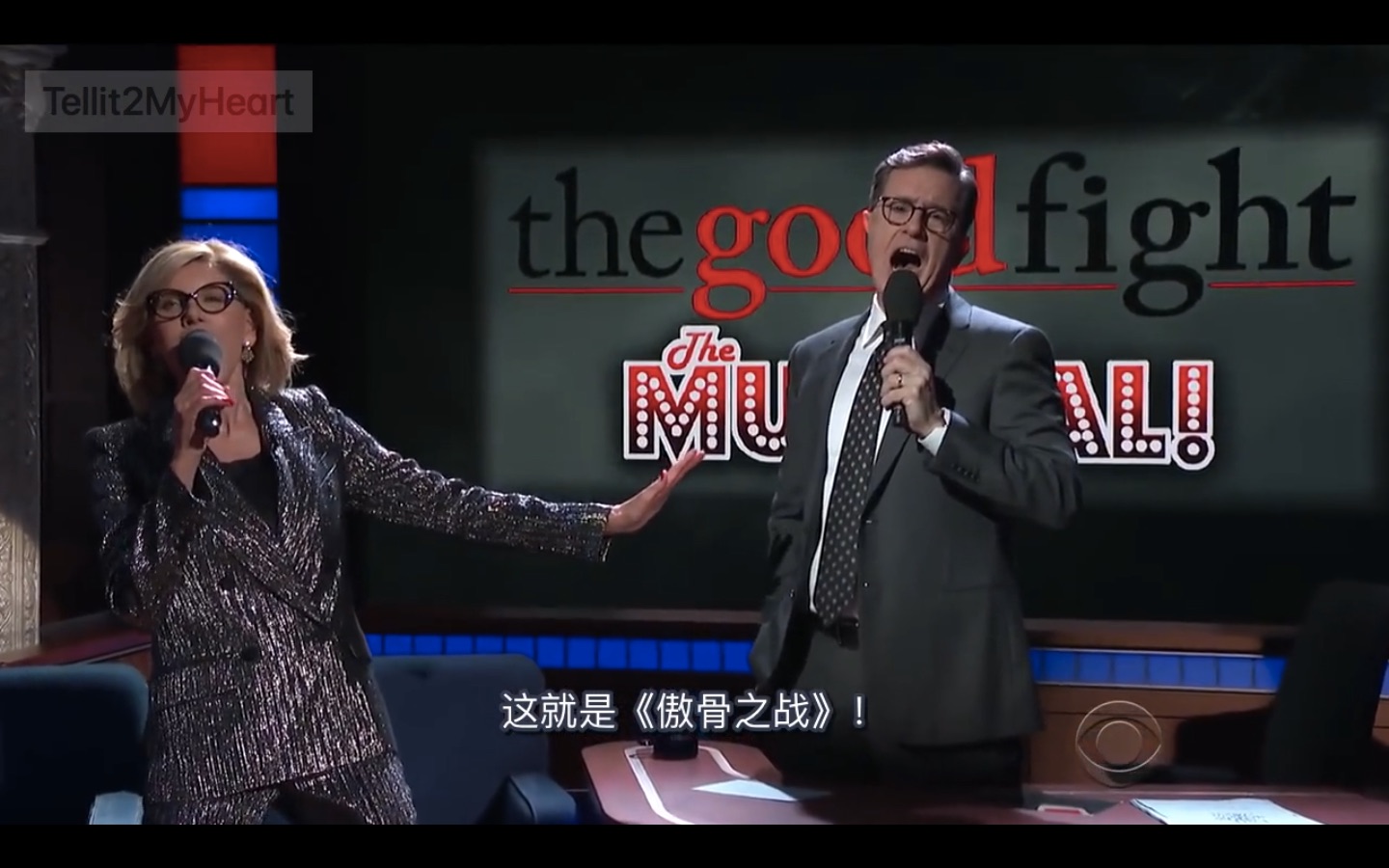 [图]【中文字幕】NO.17 Christine Baranski 把《傲骨之战》变成音乐剧