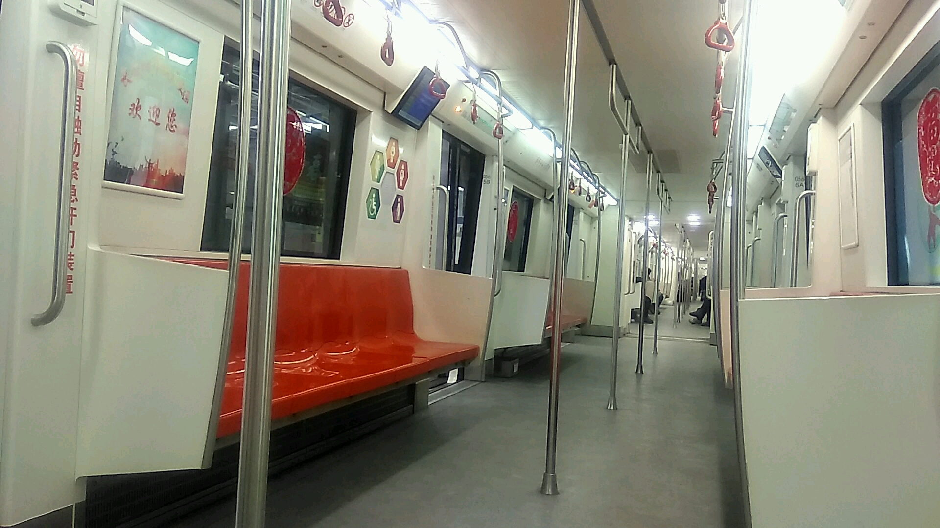 【长春地铁】2号线dkz61型0205号"蓝精灵一世"下行车内运行实录