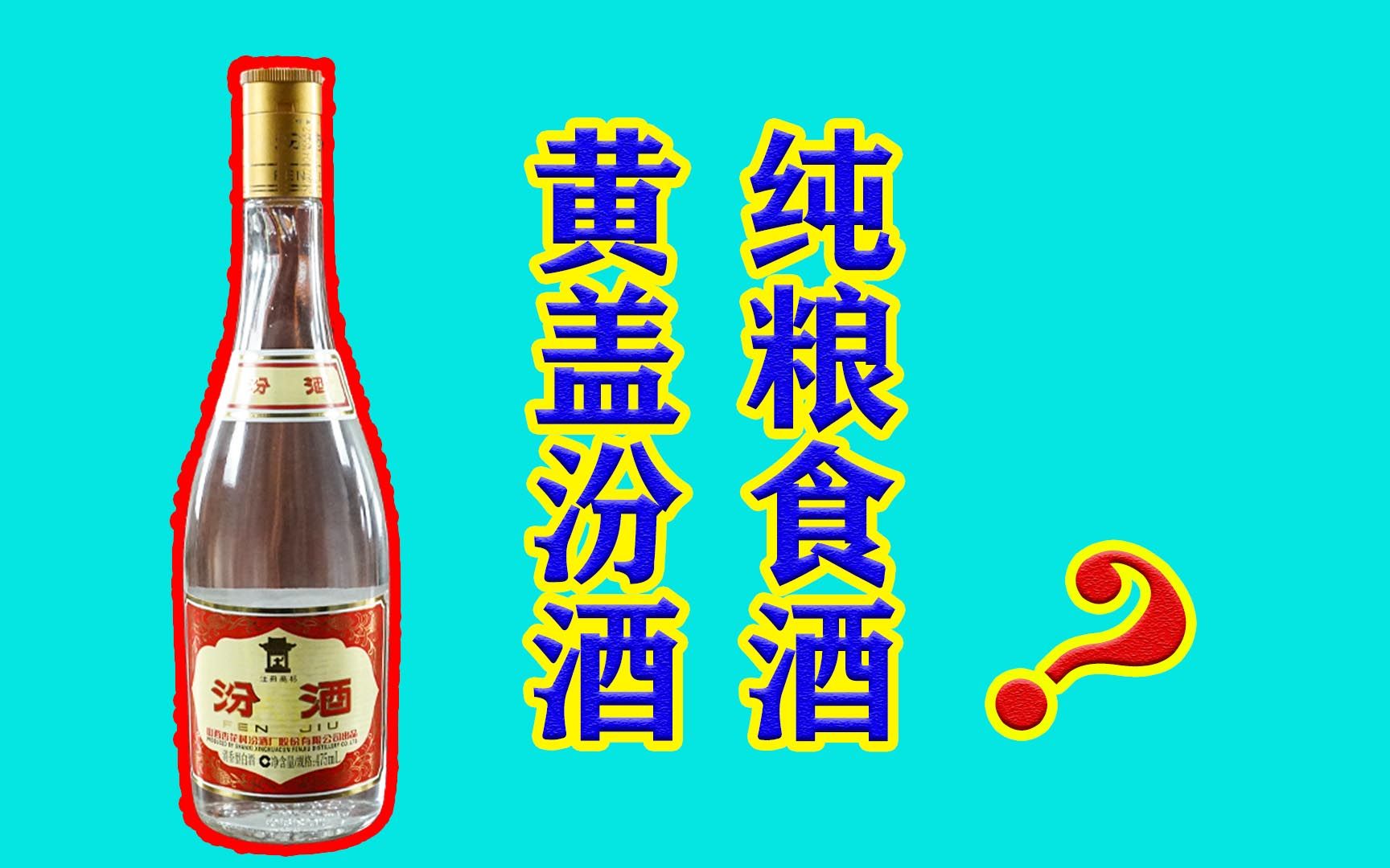 50元价位销量之王,人称夺命53的黄盖玻汾,是纯粮酒吗?哔哩哔哩bilibili