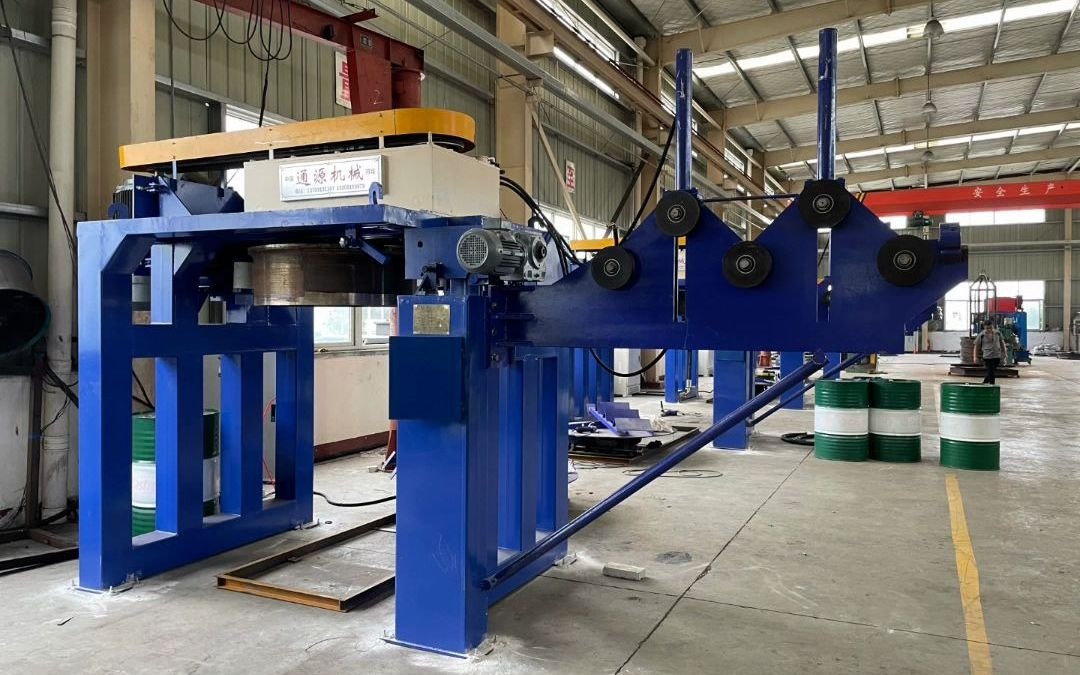 通源机械 #倒立式拉丝机