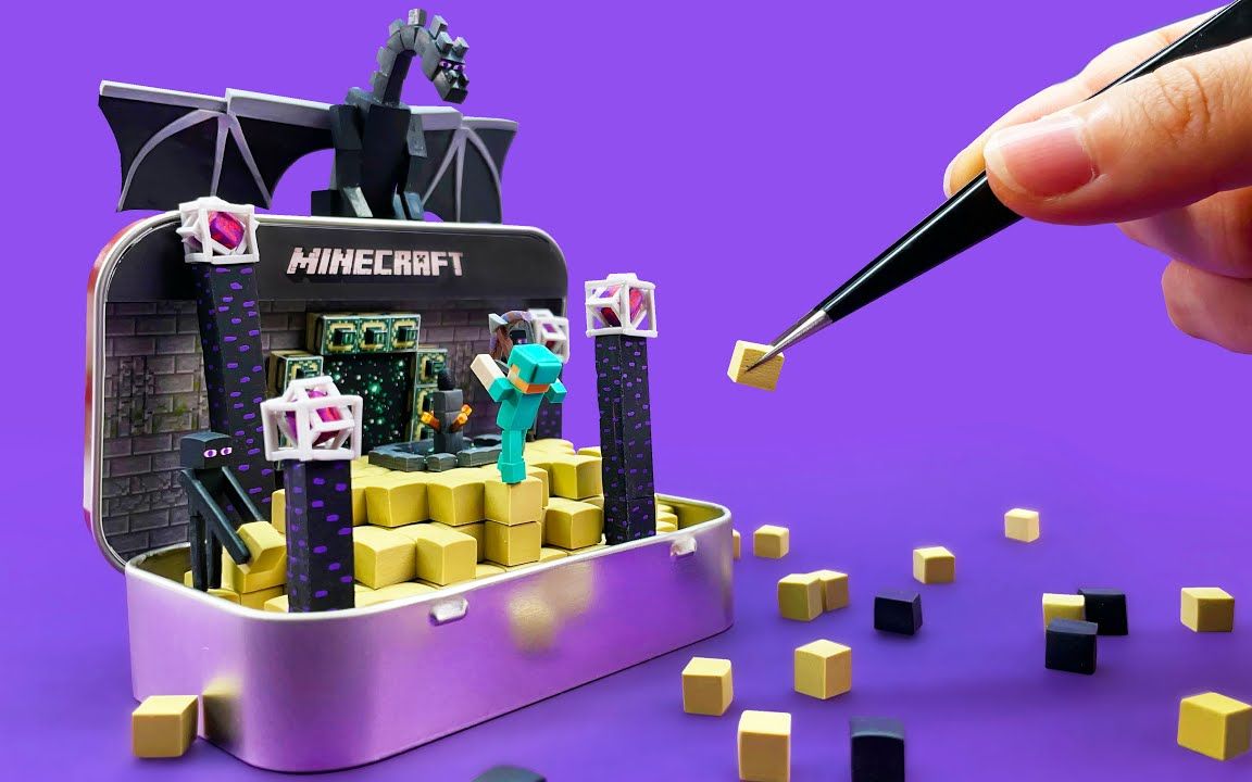 【minecraft】将我的世界末地装进小糖果盒里!