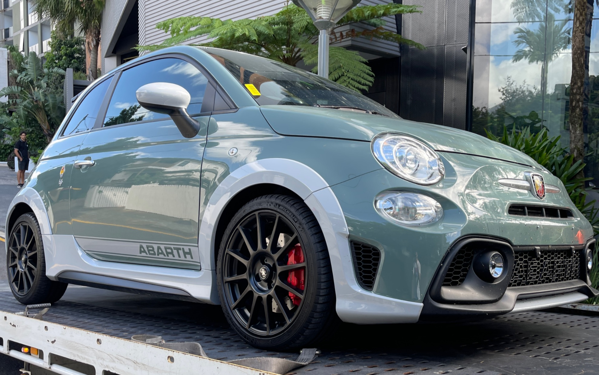 Abarth 695 70 周年纪念版提车哔哩哔哩bilibili