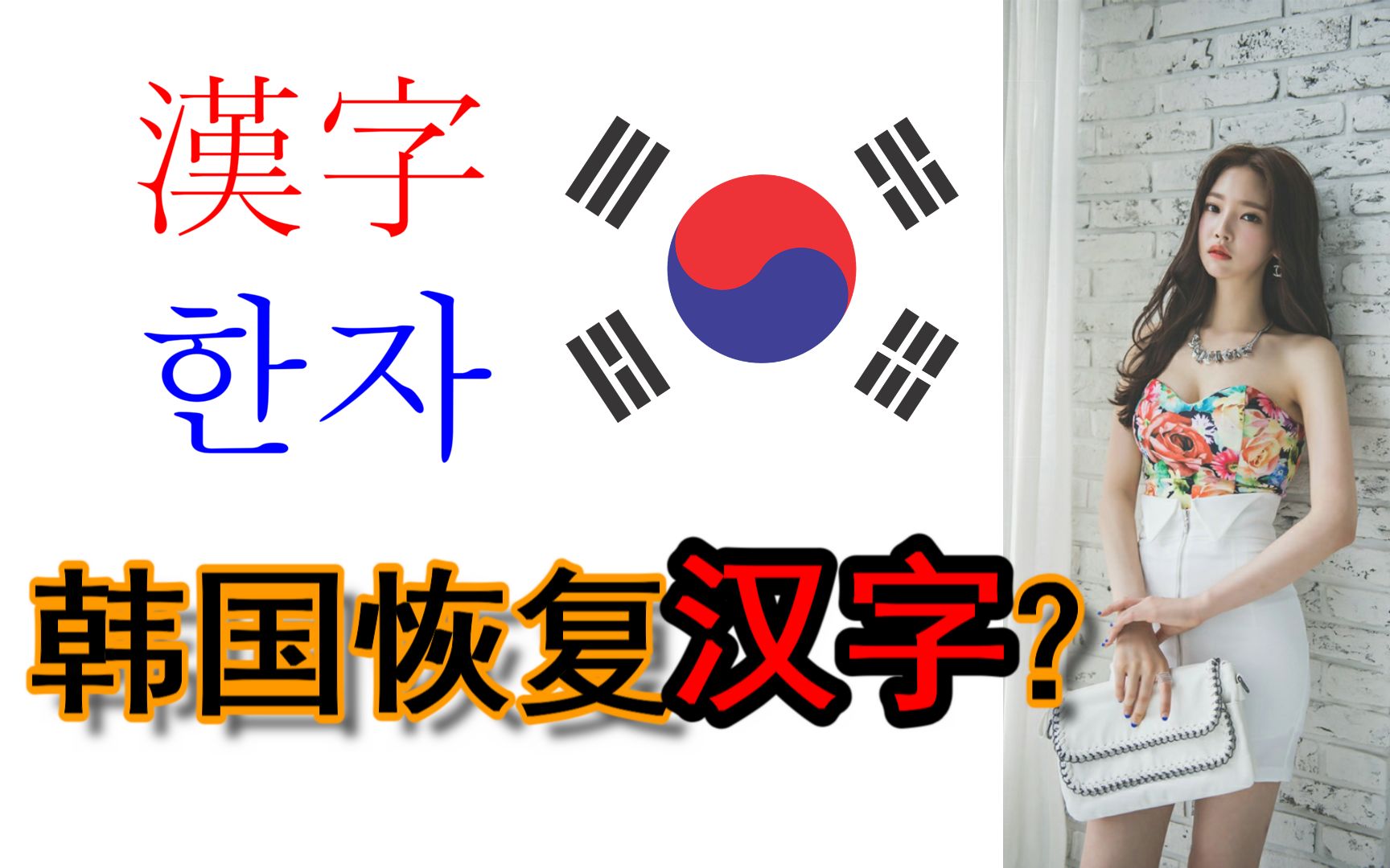 [图]韩国人如何看待汉字和汉语？汉字在韩国法律中的重要性？！