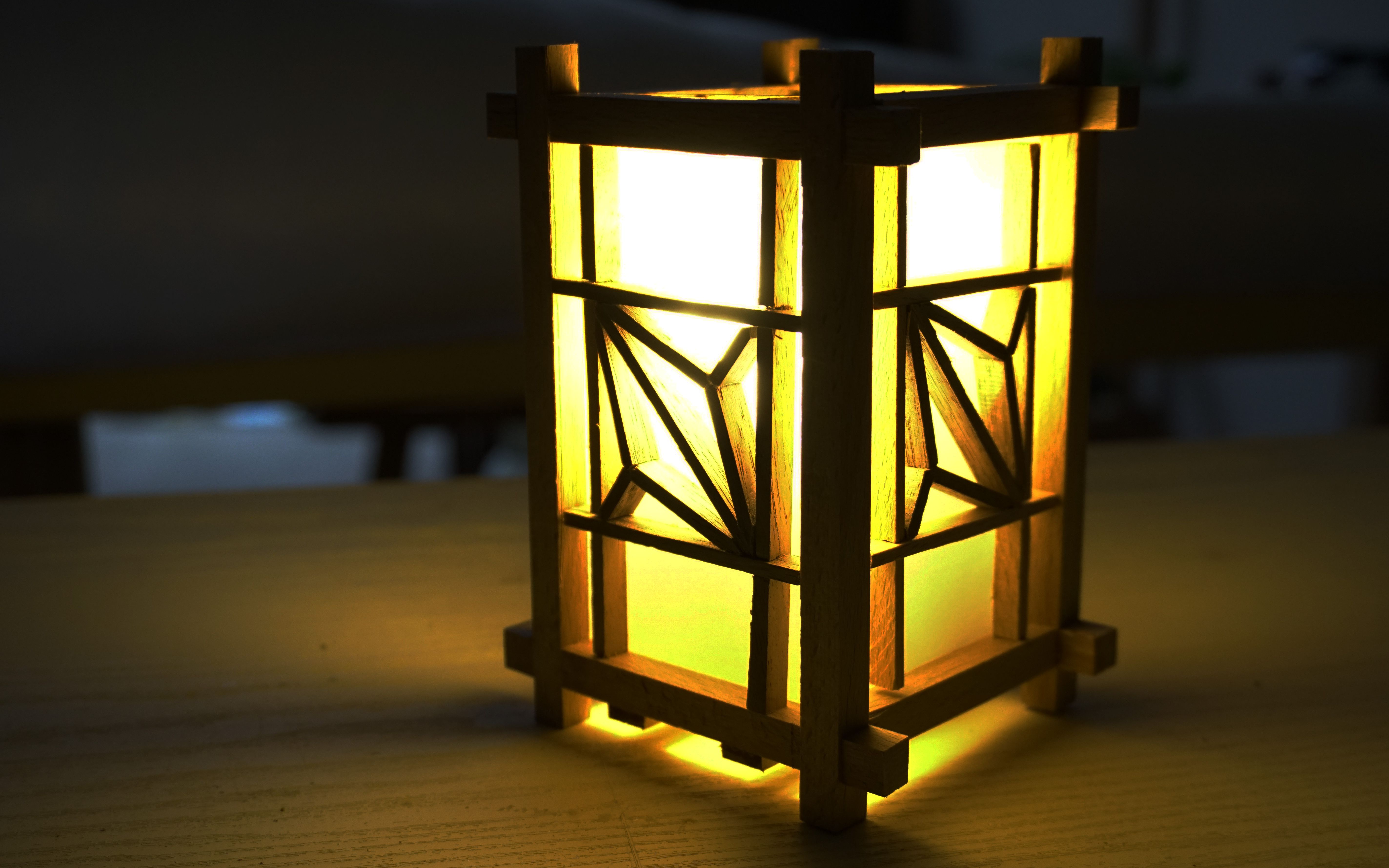 【木艺手作】简单的组子小夜灯_哔哩哔哩_bilibili