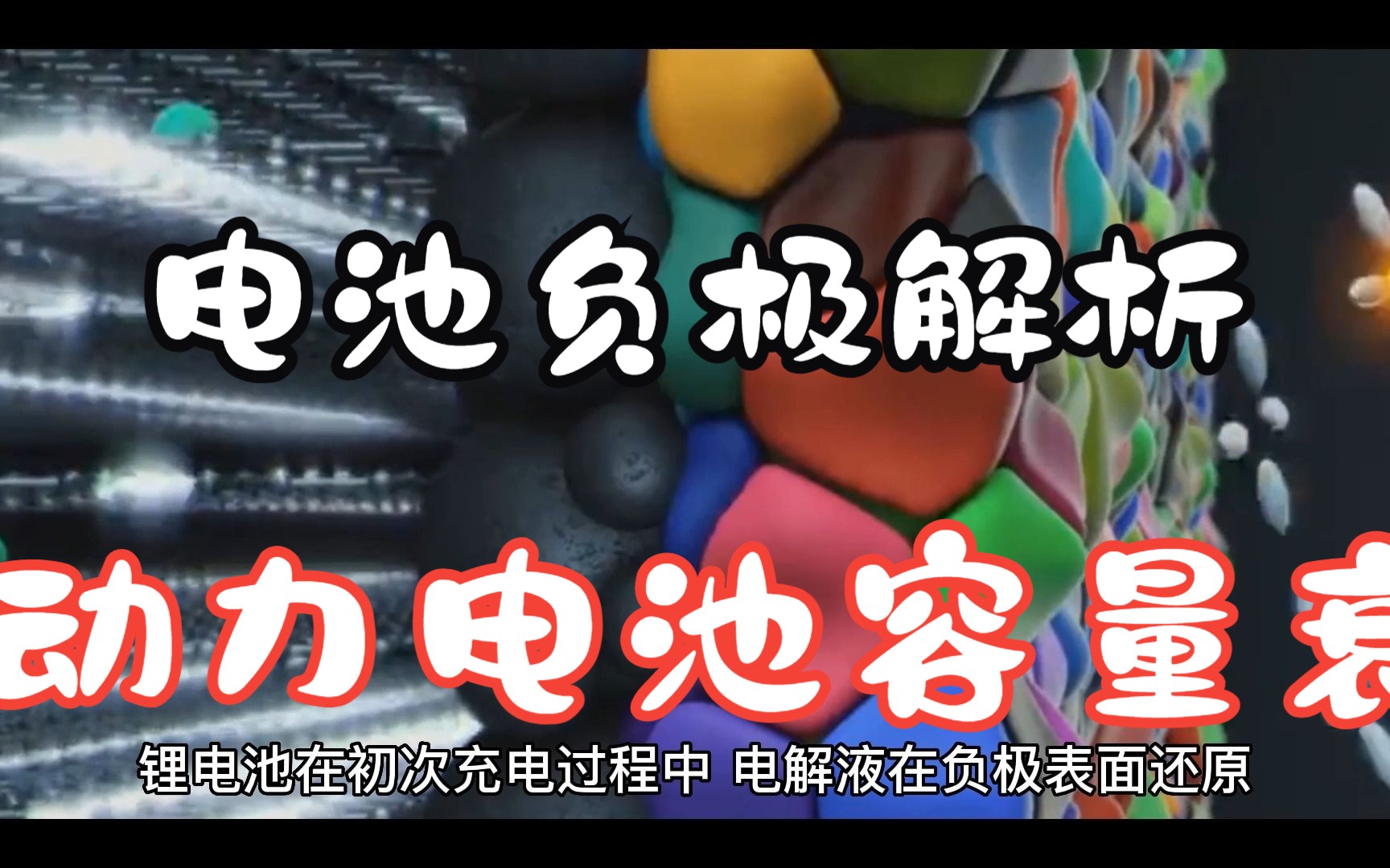 锂电池负极原因解析动力电池容量衰减哔哩哔哩bilibili