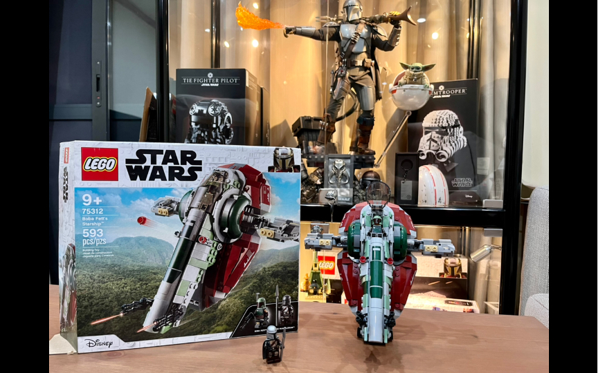 星战乐高75312奴隶一号拼装vlog_哔哩哔哩_bilibili